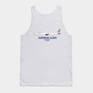 Airbus A321 - Air France Tank Top